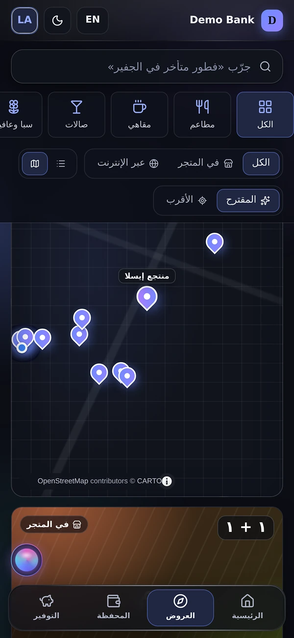 العرض يجدهم بالقرب منهم